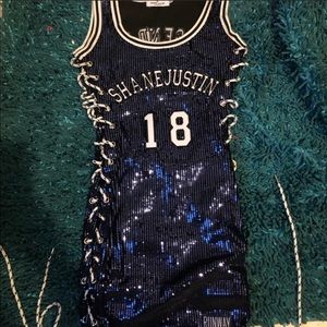 Shane Justin jersey dress